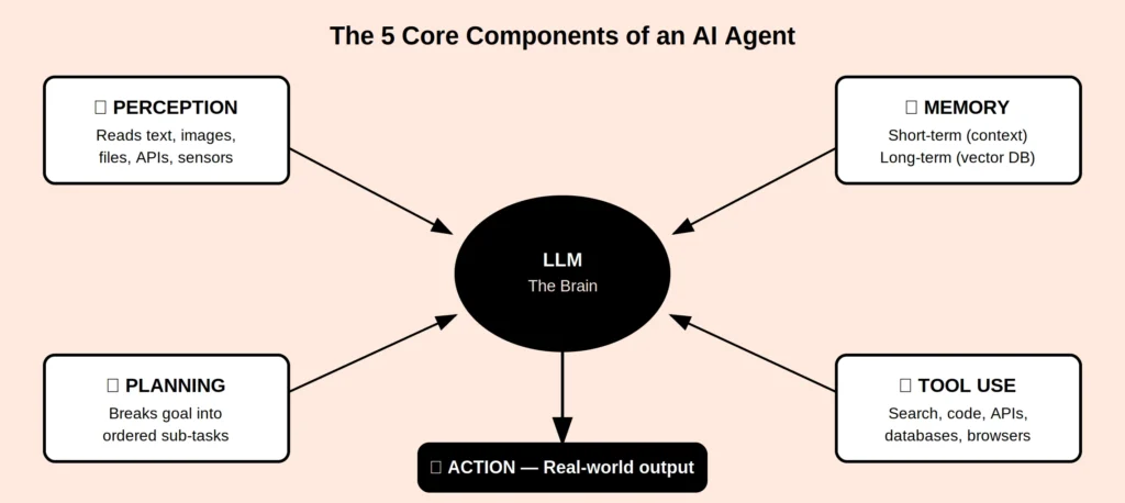 Components of AI agents